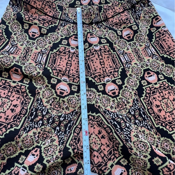 Free People Sun In The West Wide Leg Pants | Size L | Boho Knit - Picture 7 of 10